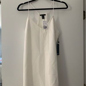 Forever 21 - NWT White Cami Shift Dress (Small)